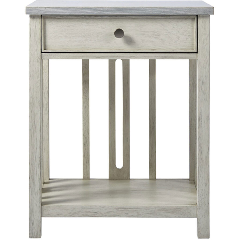 Escape-Coastal Living Bedside Table with Stone Top 833351 833351