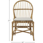 Escape-Coastal Living Sanibel Side Chair 833622 833622 DIM