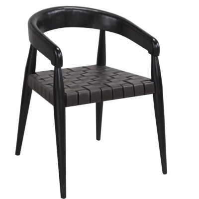 Alessio Dining Chair - Black