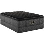 Beautyrest Centennial Adonis Pillow Top Plush King Mattress 800016387-1060 8559 3069 5482 BR24 NL Centennial LevelOne Adonis PLPT Silo Angle Foundation