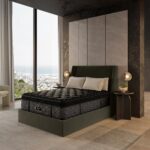 Beautyrest Centennial Harmonia Super Pillow Top Medium King Mattress 800016389-1060 8581 3074 5487 BR24 NL Centennial LevelTwo Harmonia MDSPT Room Angle