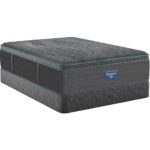 Beautyrest Iris Pillow Top Firm King Mattress 800016405-1060 8652 3085 5504 BR24 NL Core L2 Iris FMPT Silo Angle Foundation