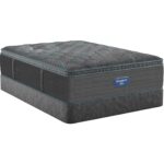 Beautyrest Echo Pillow Top Plush King Mattress 800016406-1060 8658 3086 5505 BR24 NL Core L2 Echo PLPT Silo Angle Foundation