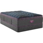 Beautyrest World Class Aster Pillow Top Plush King Mattress 8000161409-1060 8769 3091 5530 BR24 NL WorldClass L2 Aster PLPT Silo Angle Foundation