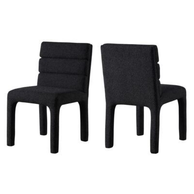 Salomi Dining Chair - Set of 2 - Black