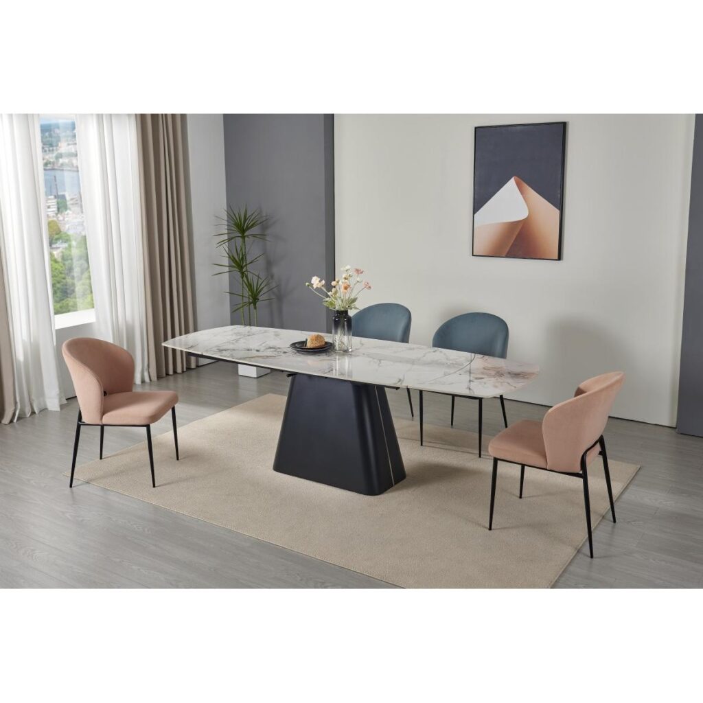 Calliope Dining Table - Jadeite White - Image 10