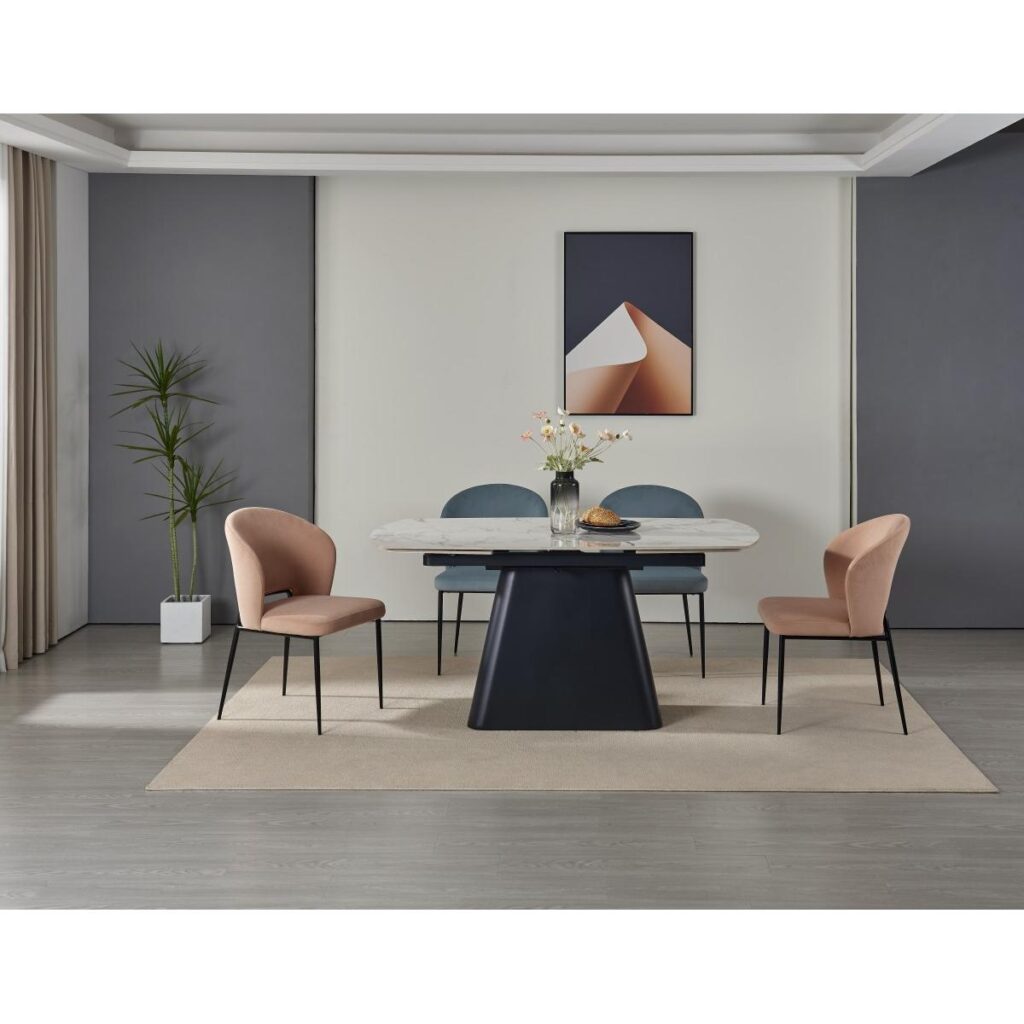 Calliope Dining Table - Jadeite White - Image 11
