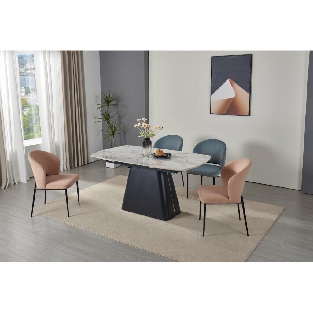 Calliope Dining Table - Jadeite White - Image 13