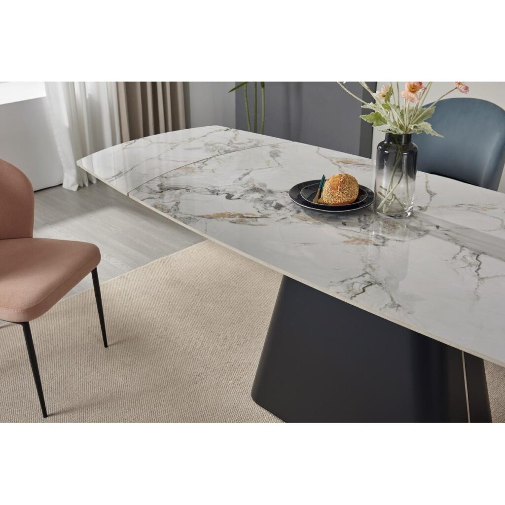 Calliope Dining Table - Jadeite White - Image 7