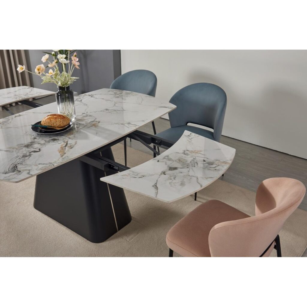 Calliope Dining Table - Jadeite White - Image 8