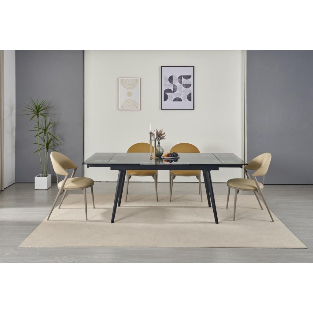 Makena Dining Table - Black - Image 5