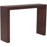 Arch Console Table - Mahogany 89581 89581 ARCH CONSOLE TABLE ESPRESSO 1