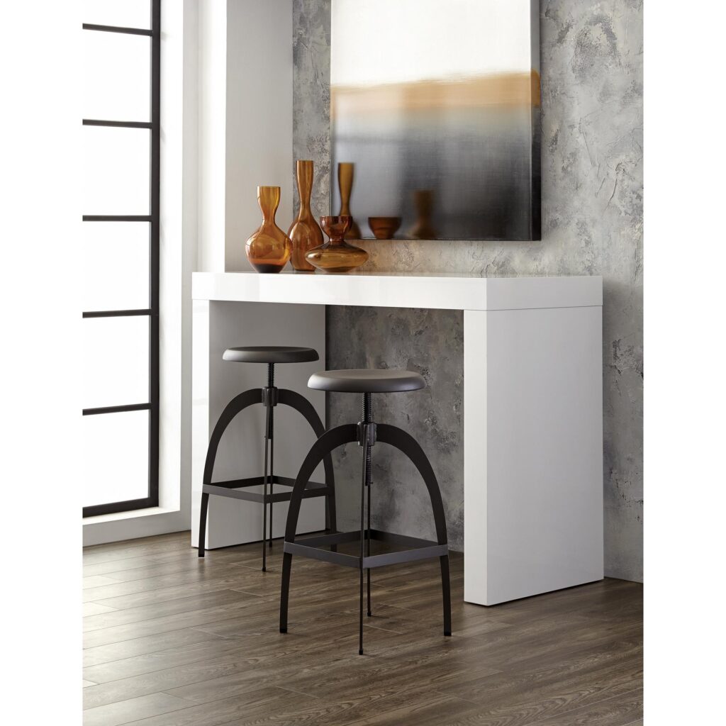 Arch Console Table - High Gloss White - Image 6