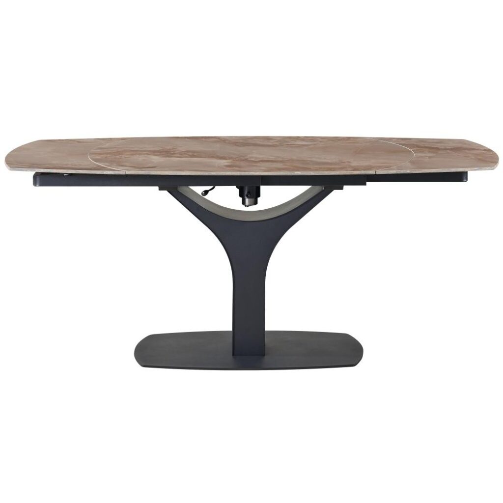 Imani Dining Table - Agate Brown - Image 2