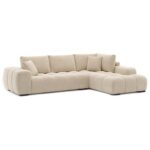 Zara Sectional Sofa - Beige 911934 911934 3