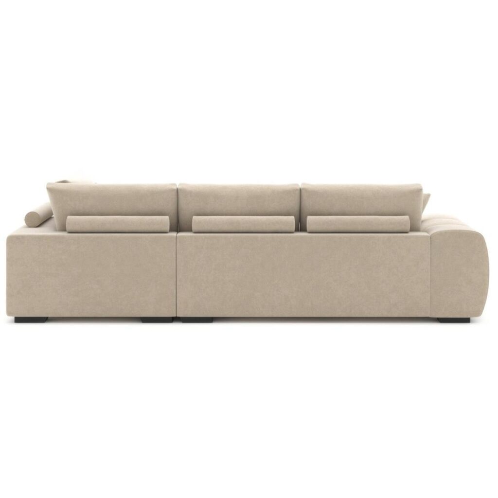 Zara Sectional Sofa - Beige - Image 5