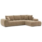 Zara Sectional Sofa - Taupe 911940 911940 2
