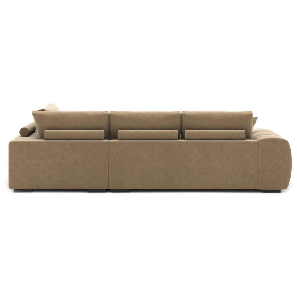 Zara Sectional Sofa - Taupe - Image 5