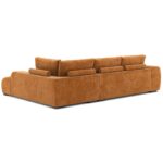Zara Sectional Sofa - Burnt Orange 911941 911941 4