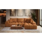 Zara Sectional Sofa - Burnt Orange 911941 911941 7