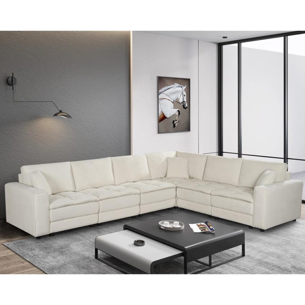 Akira Modular Sectional - Beige - Image 2