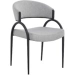 Alessia Dining Chair - Set of 2 - Grey/Black 93111 93111 2