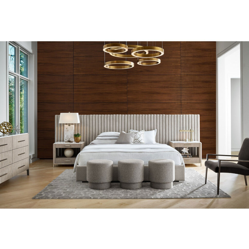 Modern Decker King Wall Bed with Panels 964220BW 964212W RM ALT3