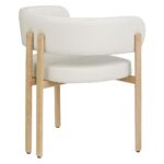 Belisse Dining Chair - Set of 2 - Cream/Oak 98221 98221 5