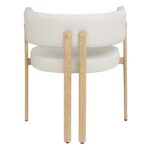 Belisse Dining Chair - Set of 2 - Cream/Oak 98221 98221 6