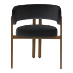 Caliste Dining Char - Set of 2 - Black/Walnut 98332 98332 3