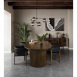 Caliste Dining Char - Set of 2 - Black/Walnut 98332 98332 8