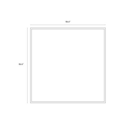 In A Maze - 60" X 60" - Gold Floater Frame A0198 A0198 4