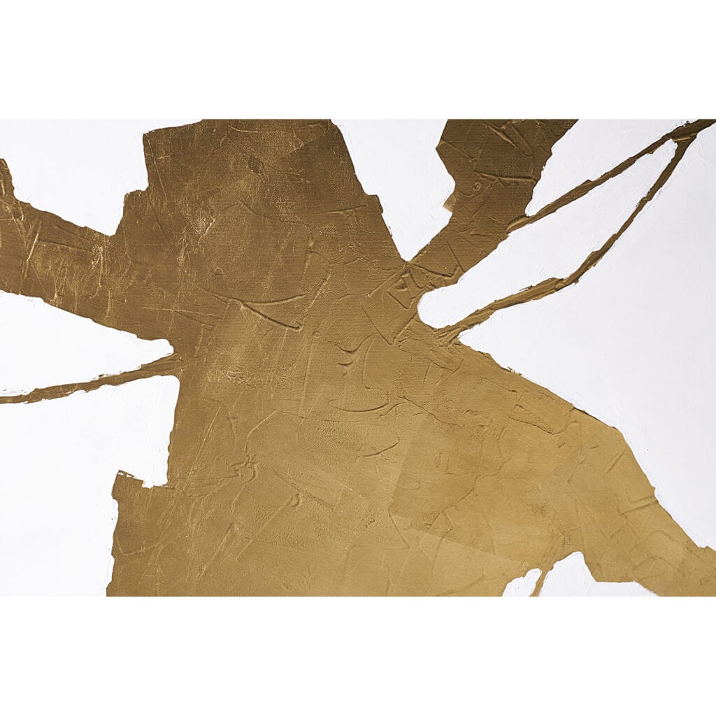 Fractured Fix - 40" X 60" - Gold Floater Frame - Image 3