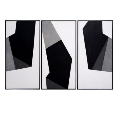 Wall Art Burlington - Modern Decor A0233 GEO FORMS SET OF 3 1 1