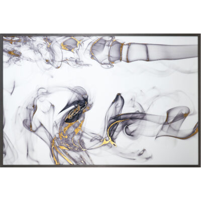 Experimental - 72" X 48" - Charcoal Frame