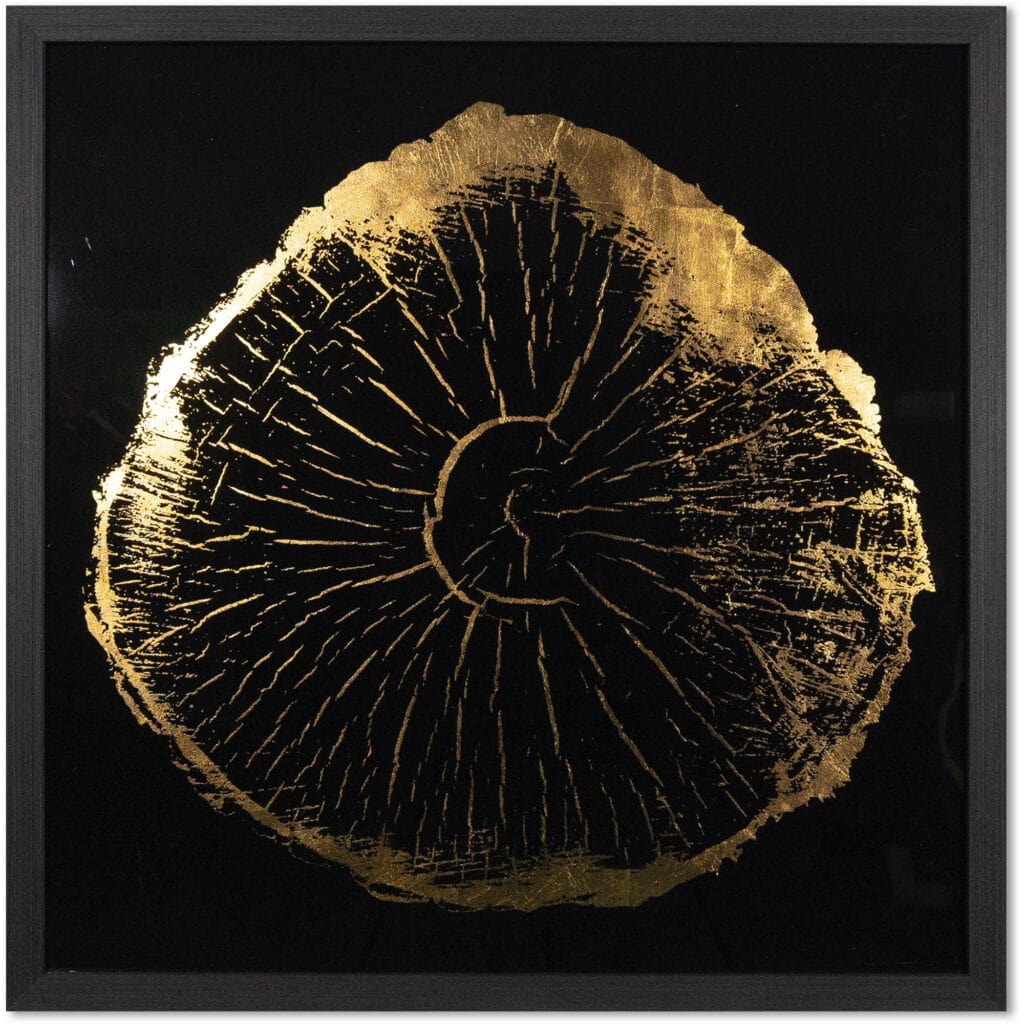 Time Lines (Set Of 4) - 30" X 30" - Charcoal Frame - Image 4