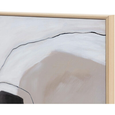 Connectivity - 72" X 48" - Natural Floater Frame A0360 A0360 CONNECTIVITY 72 X 48 NATURAL FLOATER FRAME 6 1