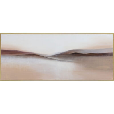 Wall Art Burlington - Modern Decor A0361 DESERT SANDS 72 X 30 GOLD FLOATER FRAME 1