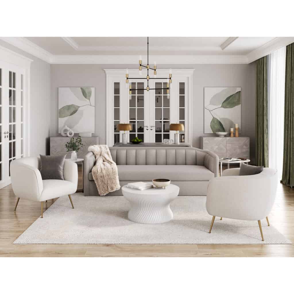 Calm Reflection (Set Of 2) - 40" X 50" - Natural Floater Frame - Image 7