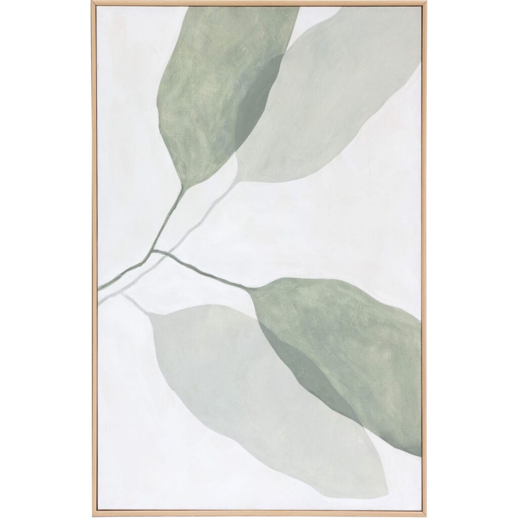 Calm Reflection (Set Of 2) - 40" X 50" - Natural Floater Frame - Image 3