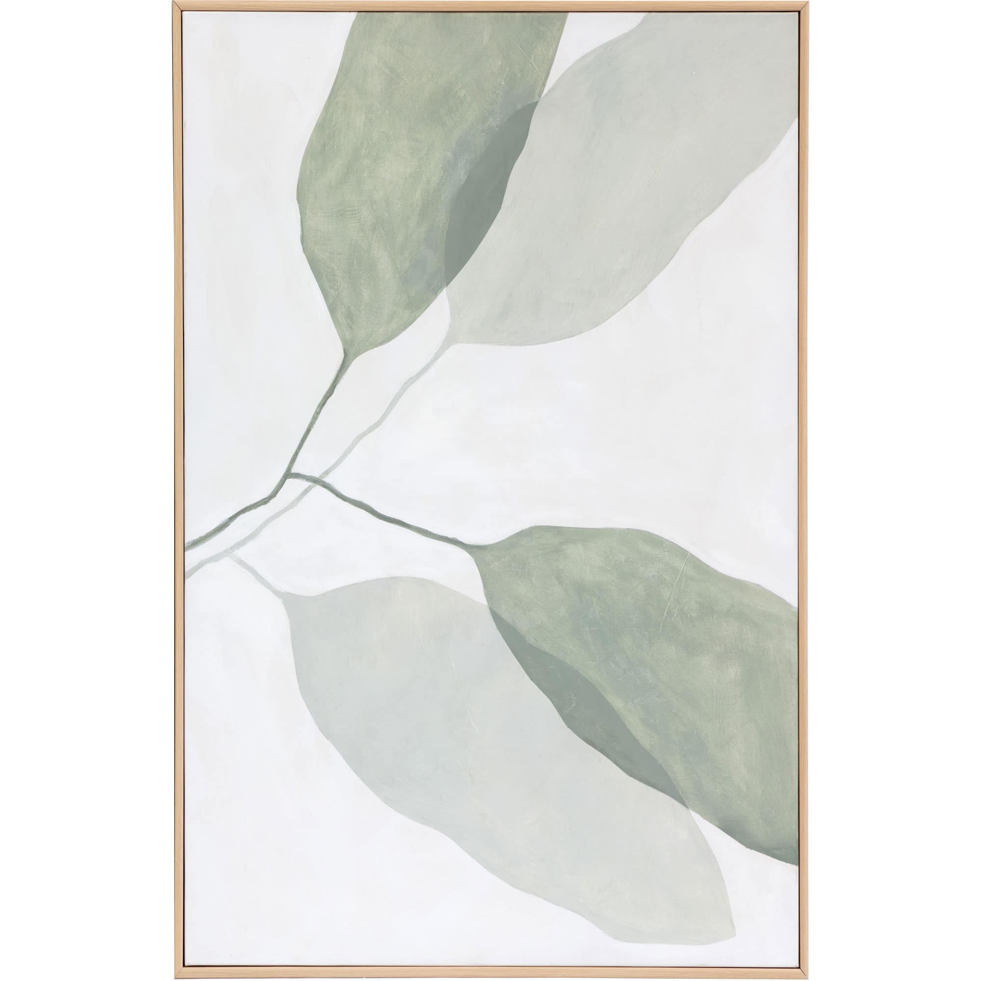 Calm Reflection (Set Of 2) - 40" X 50" - Natural Floater Frame - Image 3