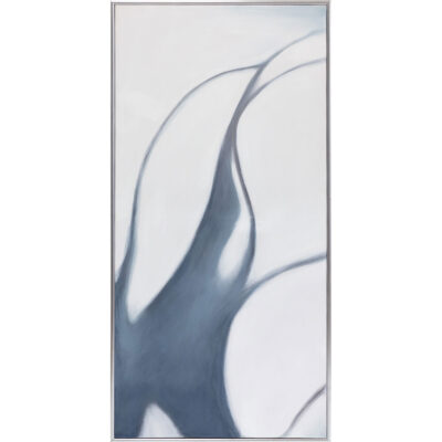 Meditation (Set Of 3) - 30" X 60" - Silver Floater Frame