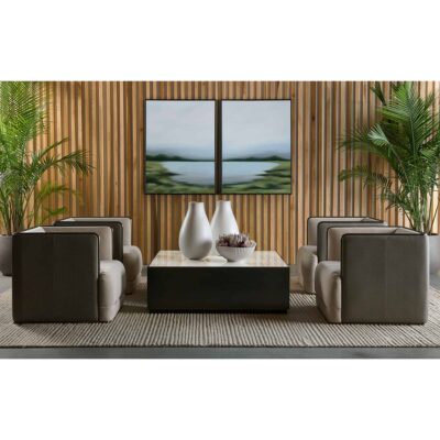 Lakeside Views (Set Of 2) - 36" X 48" - Black Floater Frame A0367 A0367 LAKESIDE VIEWS SET OF 2 36 X 48 BLACK FLOATER FRAME 10 1