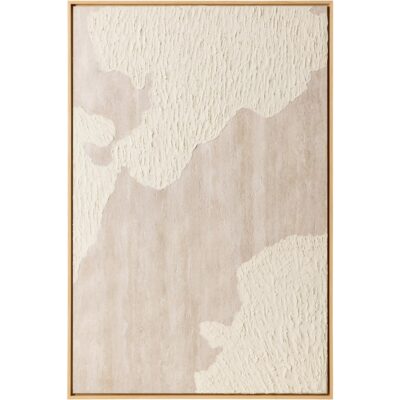 World Views - 40" X 60" - Natural Floater Frame