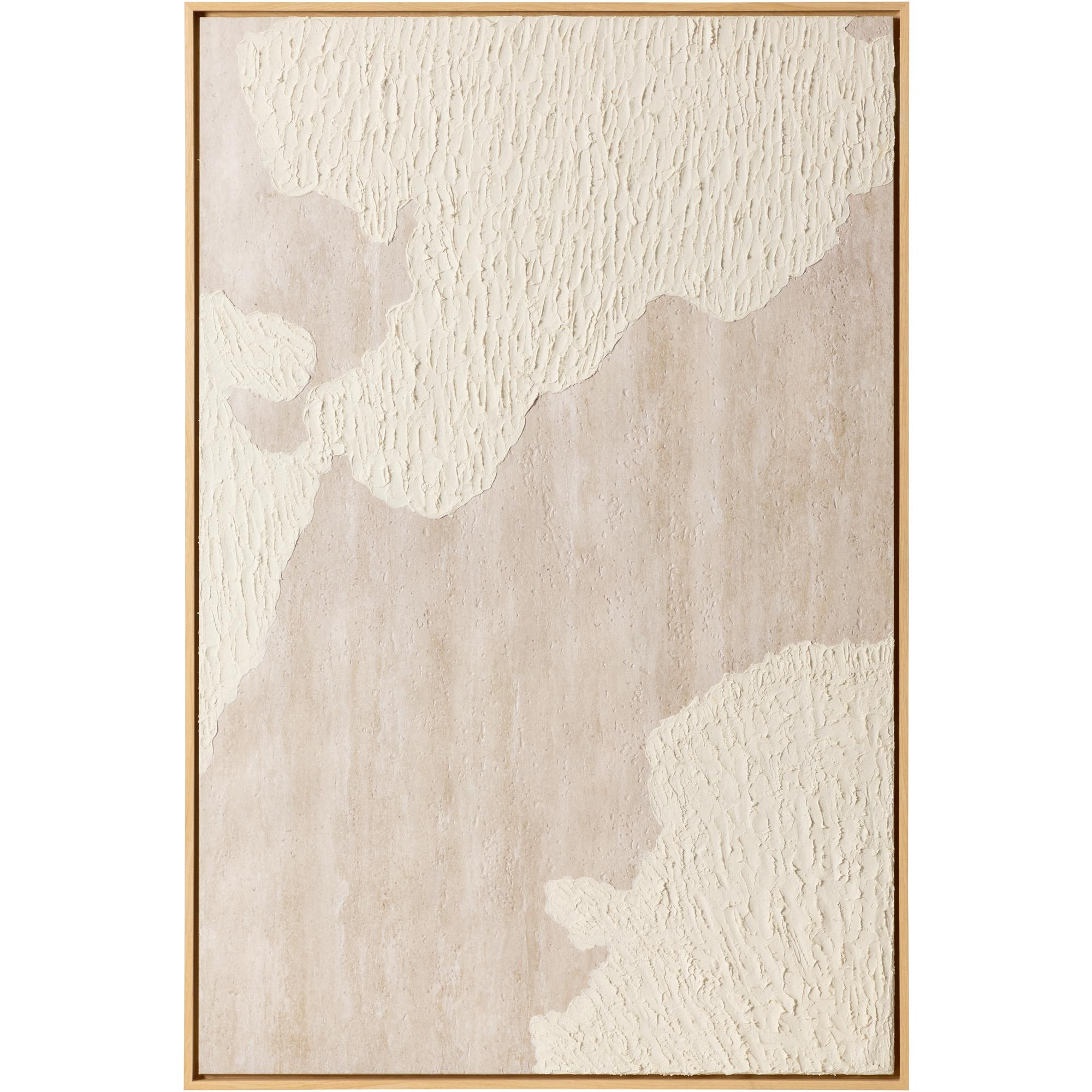 World Views - 40" X 60" - Natural Floater Frame 1 World Views - 40" X 60" - Natural Floater Frame