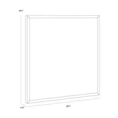Canyon Dreams I - 48" X 48" - Black Floater Frame A0420 A0420 6