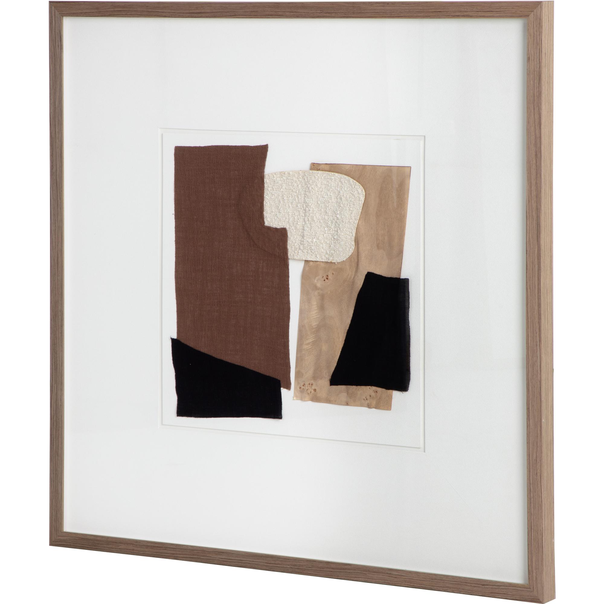Family Dynamics I - 40" X 40" - Medium Brown Frame 2 Family Dynamics I - 40" X 40" - Medium Brown Frame - Image 2