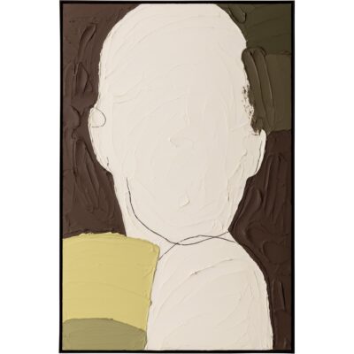 Strike A Pose I - 40" X 60" - Black Floater Frame