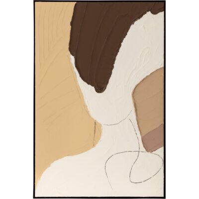 Strike A Pose Ii - 40" X 60" - Black Floater Frame