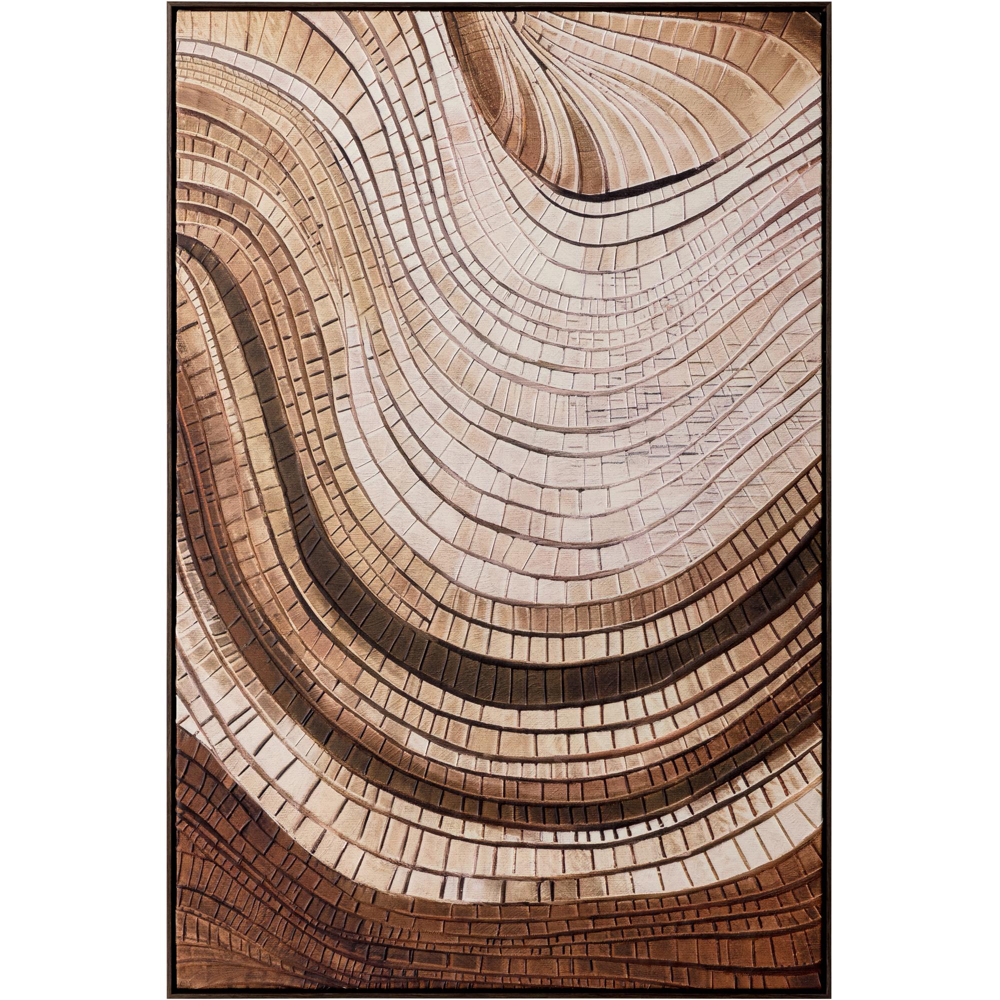 Turning Point Ii - 40" X 60" - Deep Brown Floater Frame 1 Turning Point Ii - 40" X 60" - Deep Brown Floater Frame